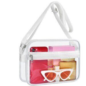 Clear Bag for Stadium Events Clear Messenger Bag Suitable for Concert Outfits